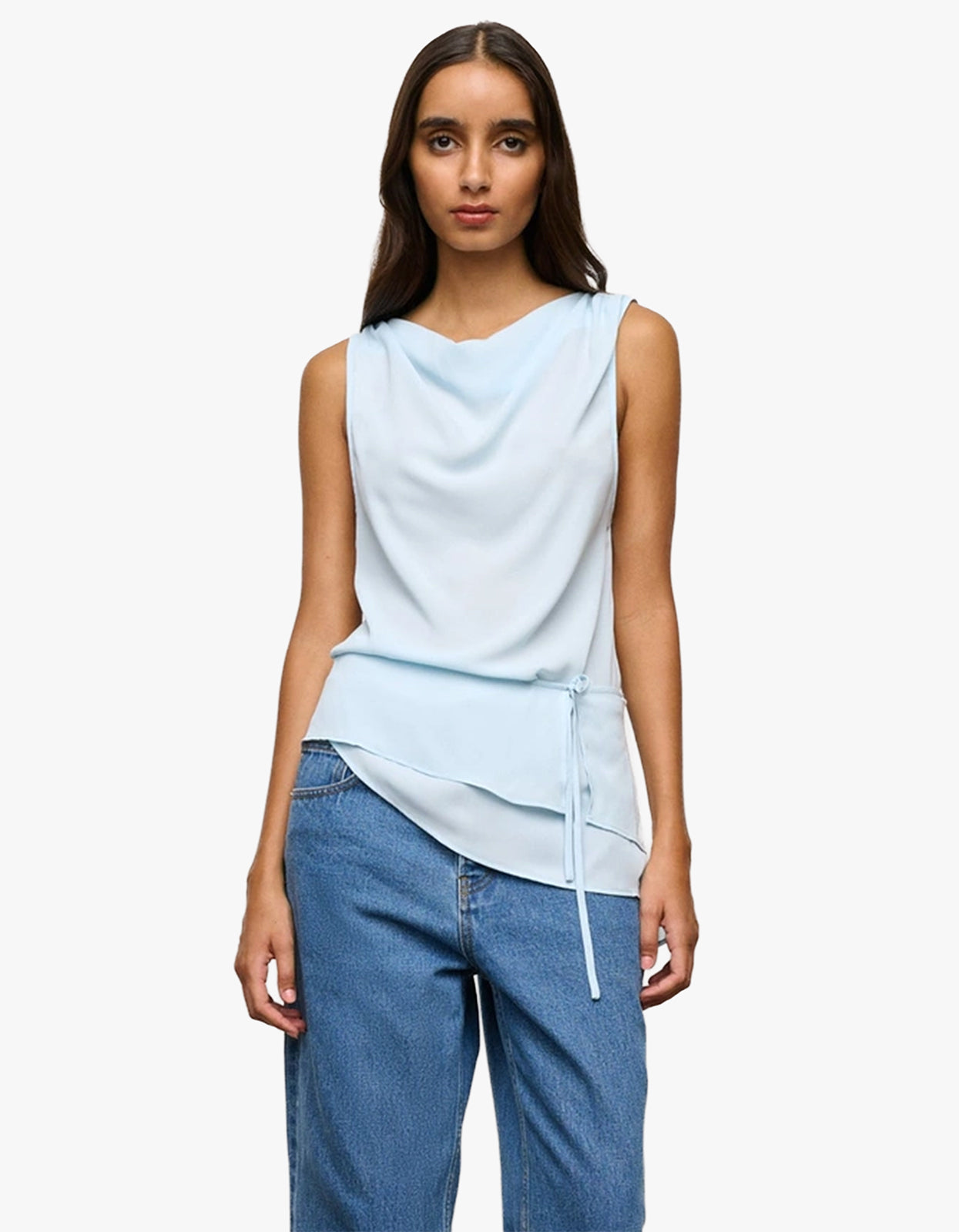Lennon Top - Ice Blue – Superette