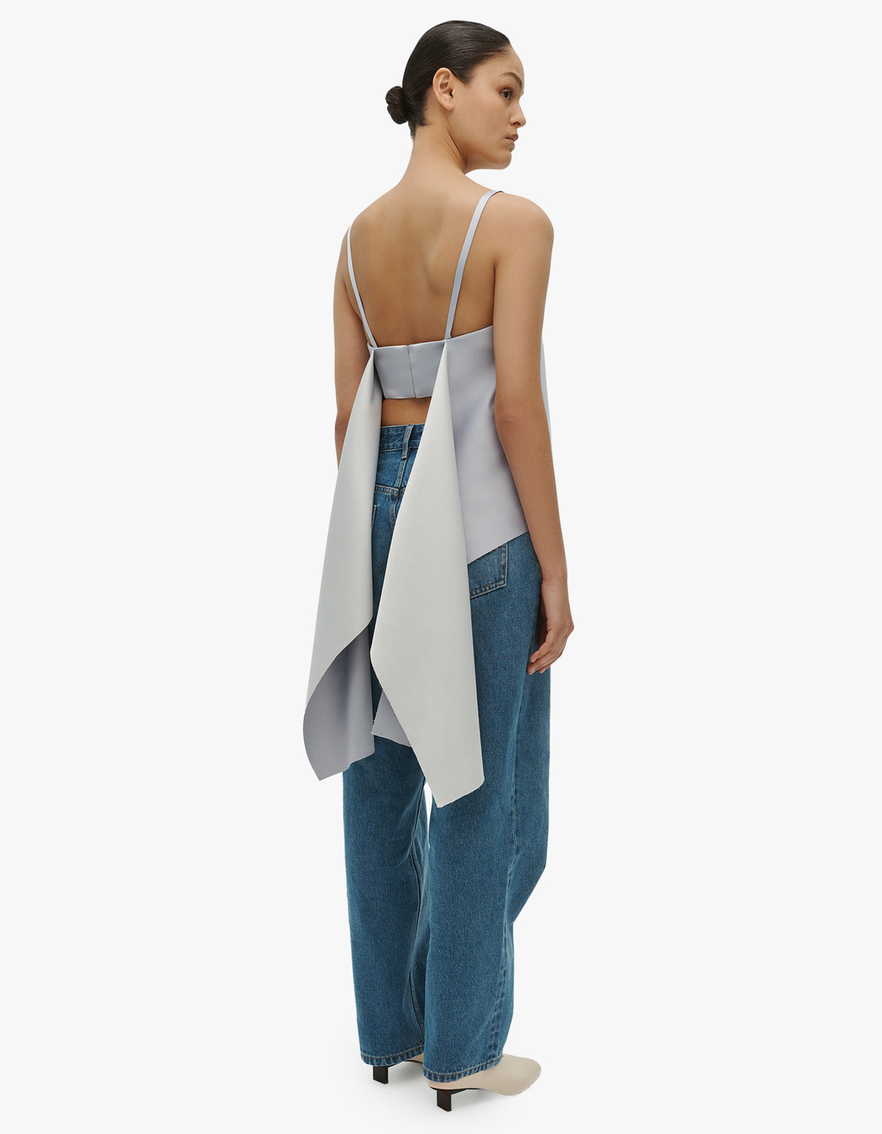 Lowe Top - Dove Blue / Silver