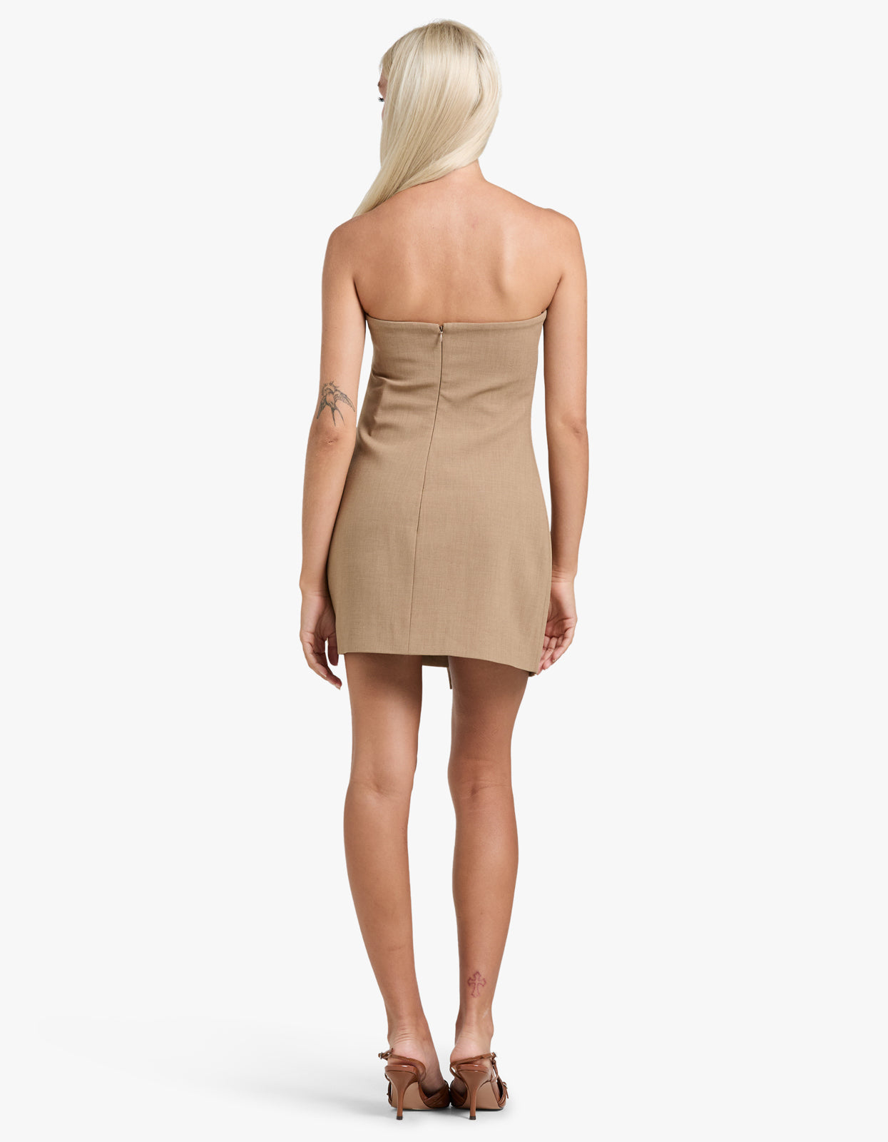 Crawford Mini Dress - Stone