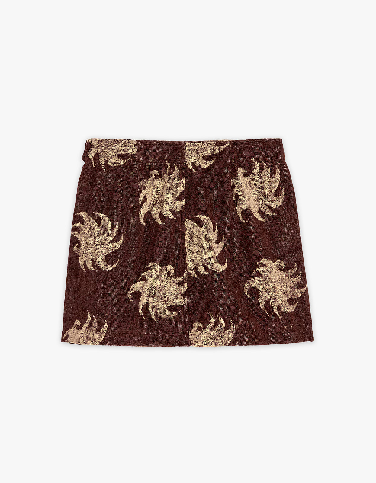Mocha Ember Cove Wrap Skirt - Brown