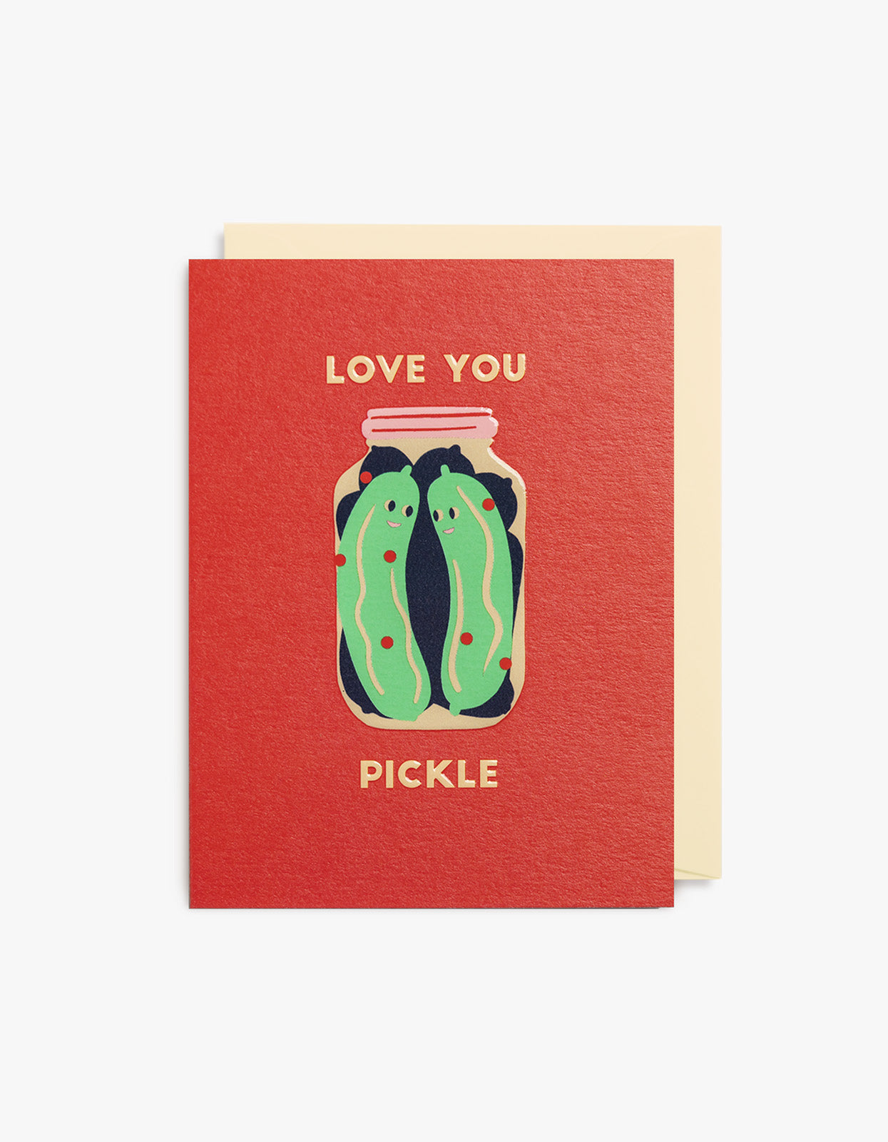 I Love You Pickle Card
