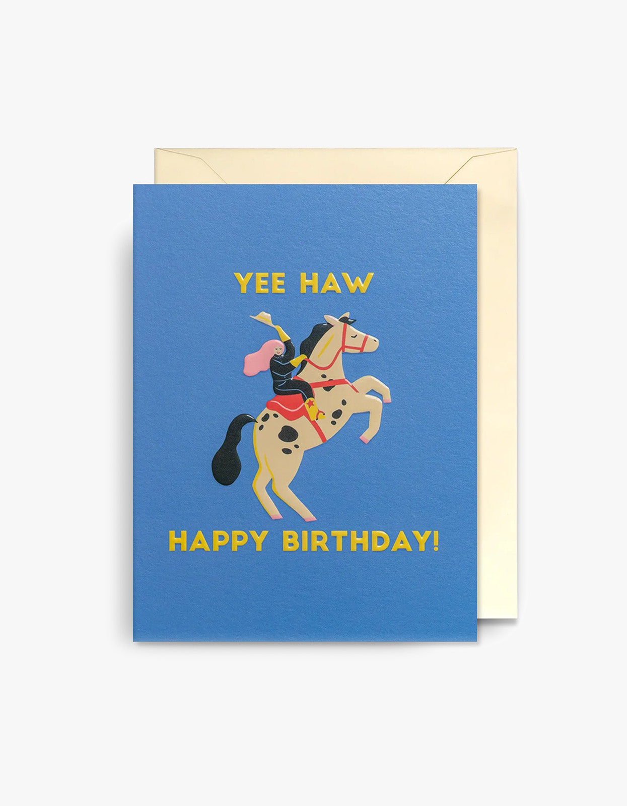 Yee Haw Happy Birthday Card