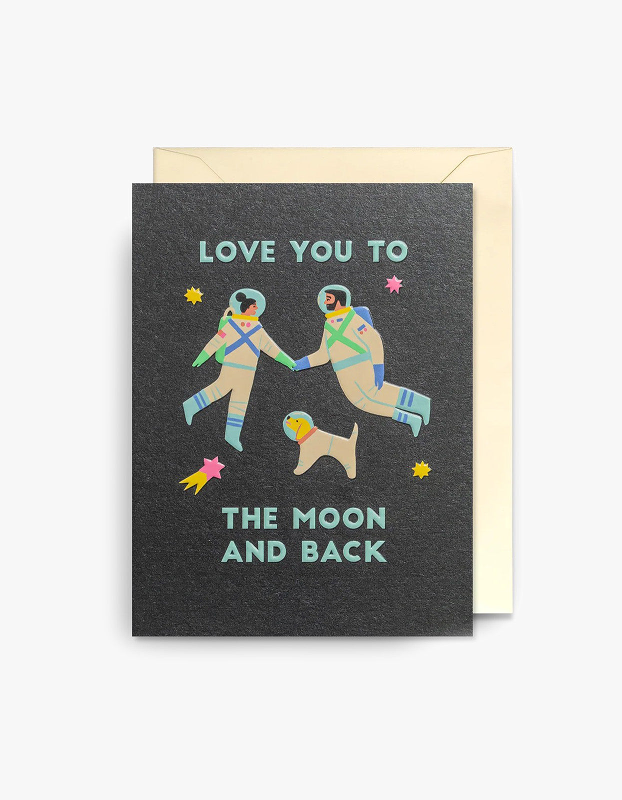 Love You To The Moon And Back Card