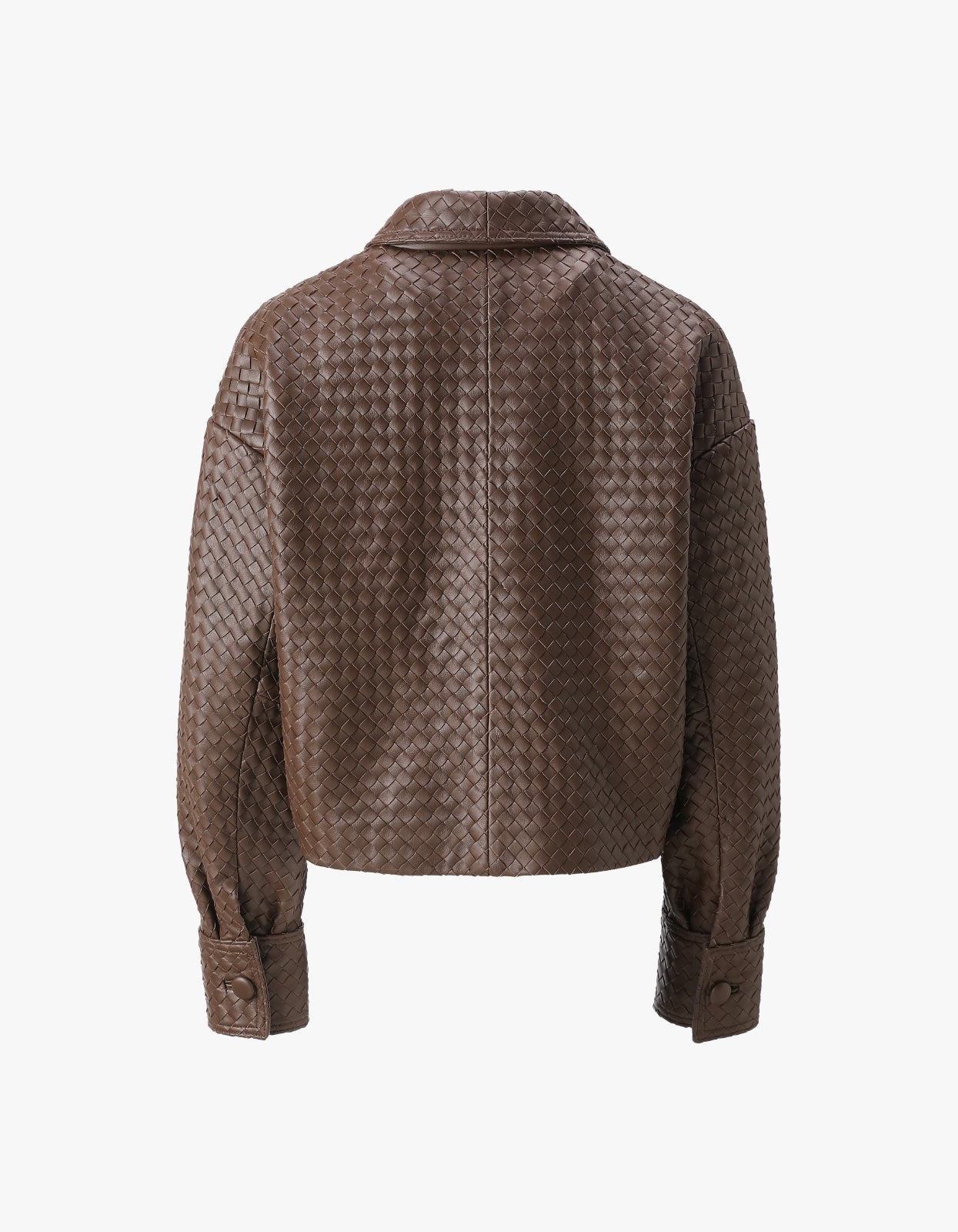 Hera Woven Jacket - Brown