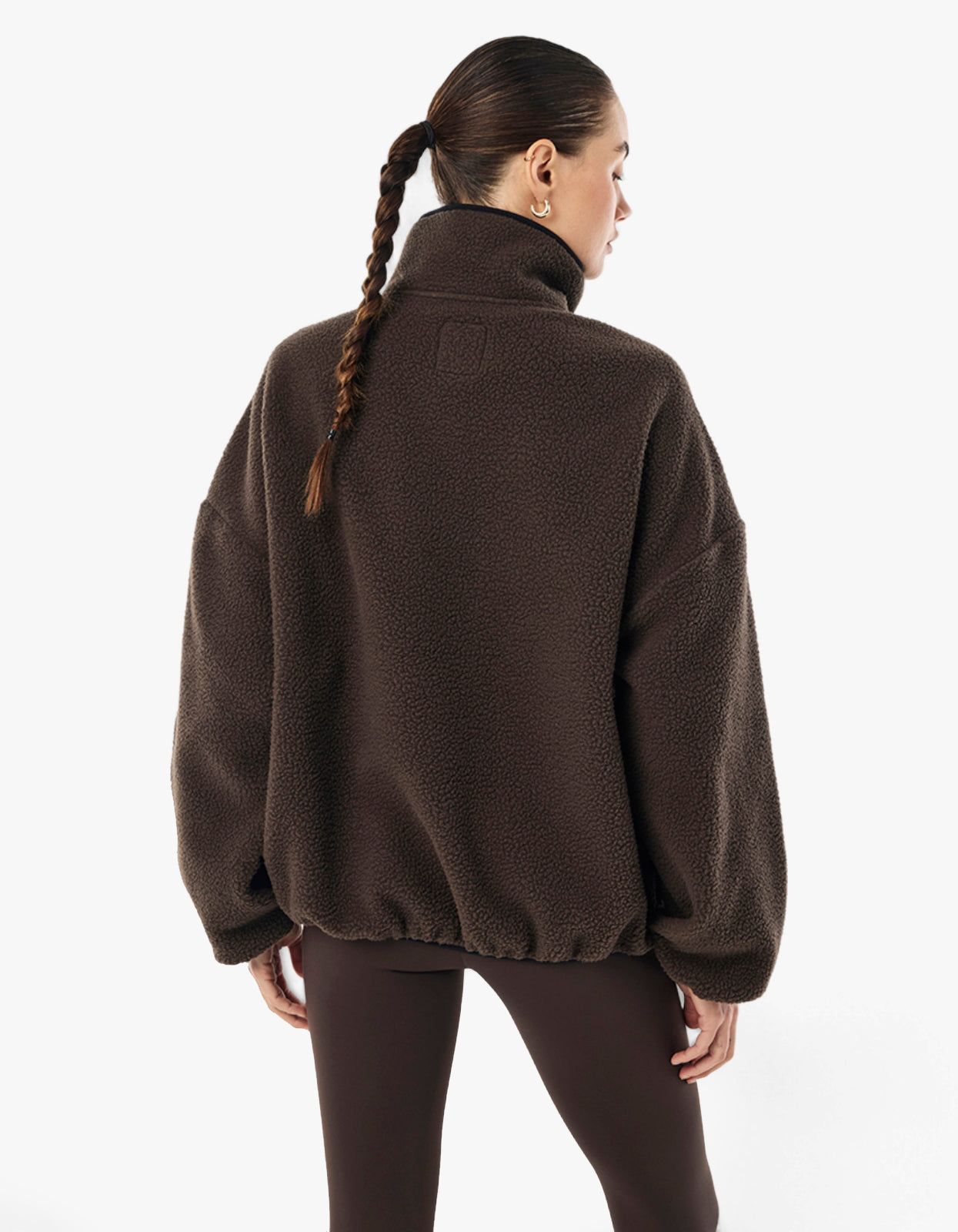 Rotate Quarter Zip - Coffee