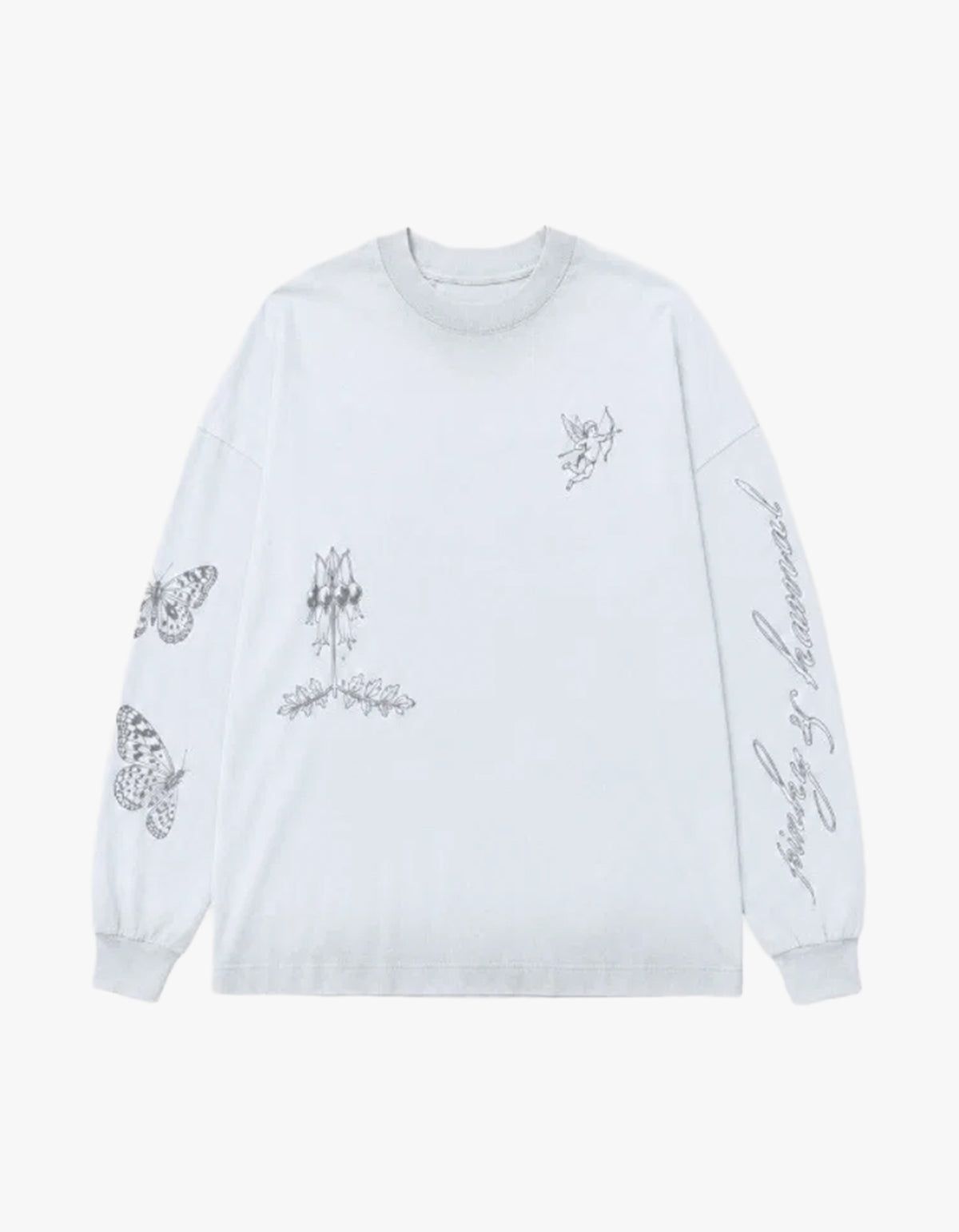 Cupid Long Sleeve Top - Soft Sky