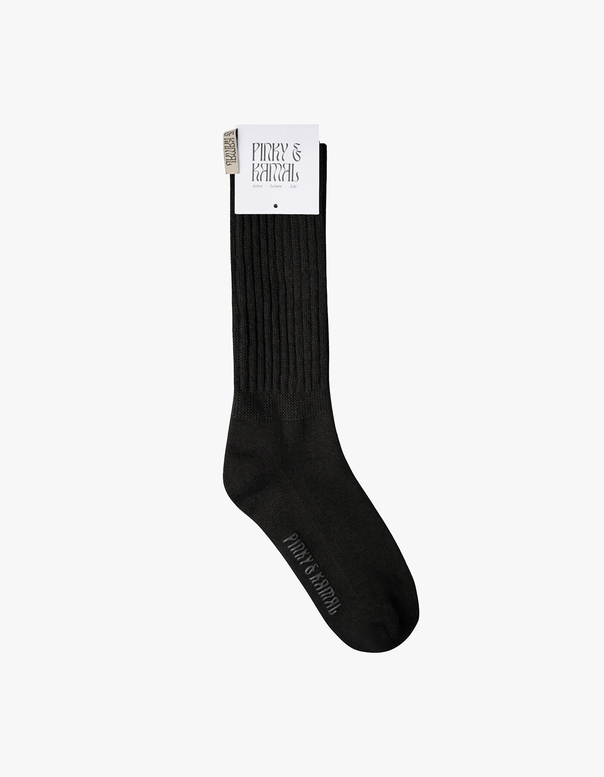 The Slouchy Sock Lite - Black