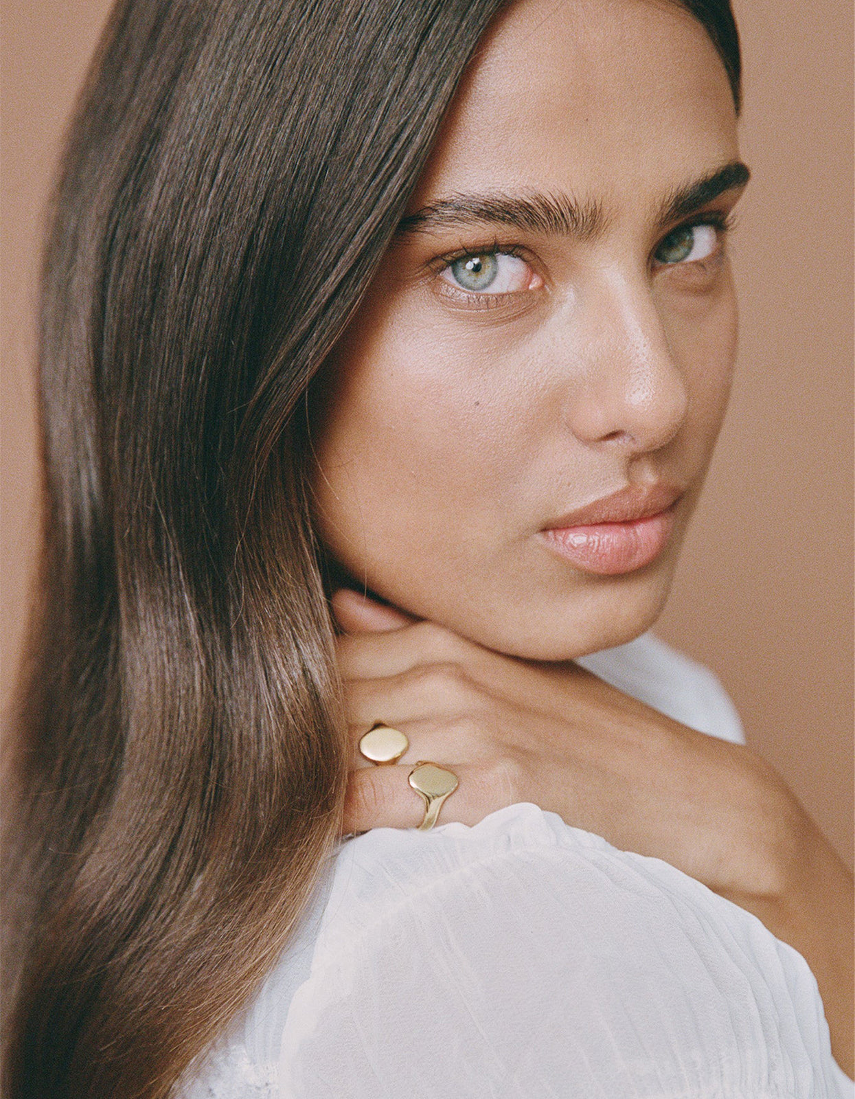 Egg Signet Ring - Gold