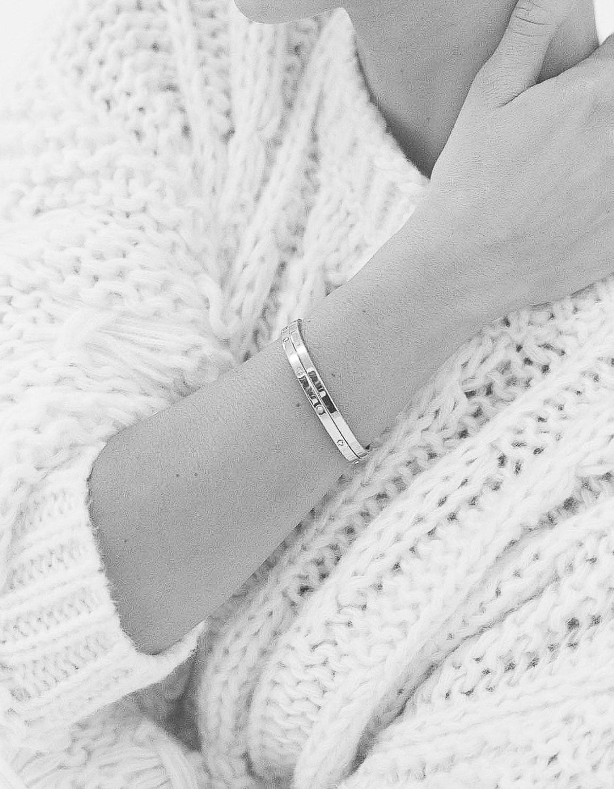 Dylan Bangle - Silver Celestial