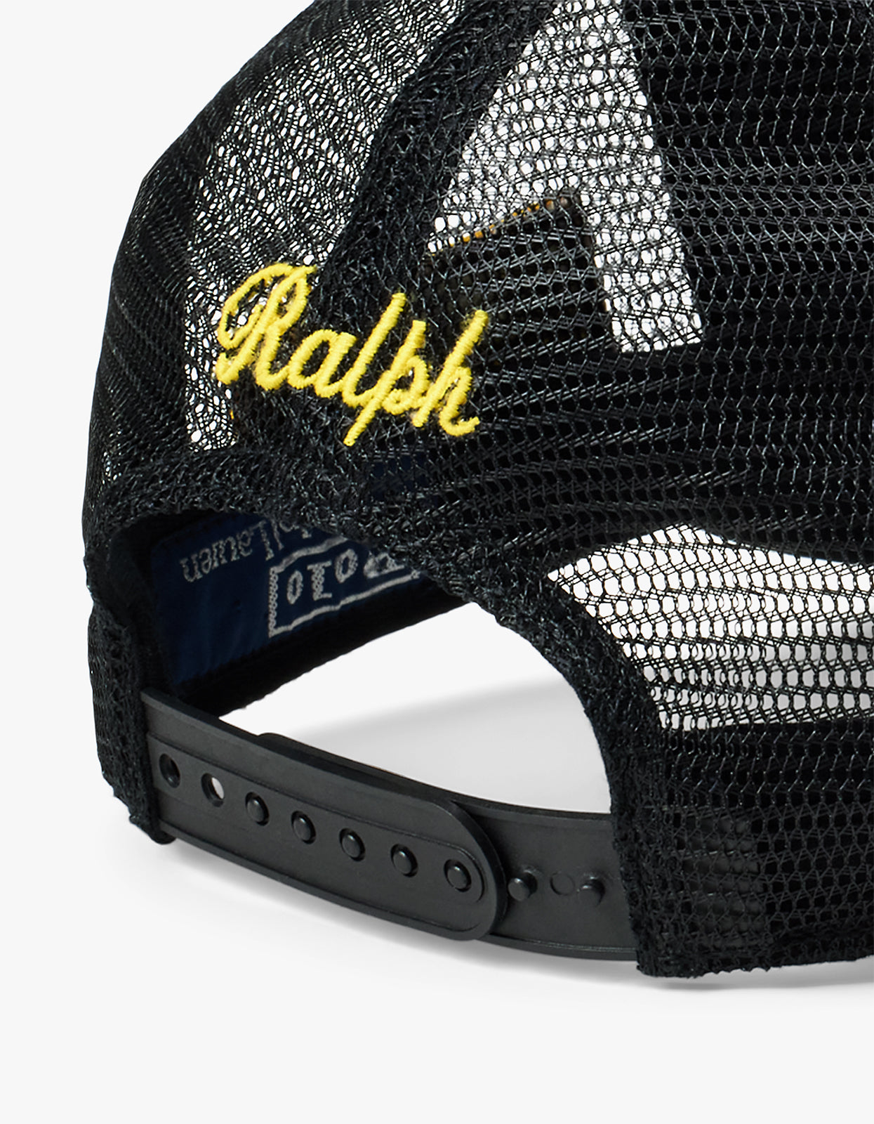 Ralph's Garage Canvas Trucker Cap - Polo Black