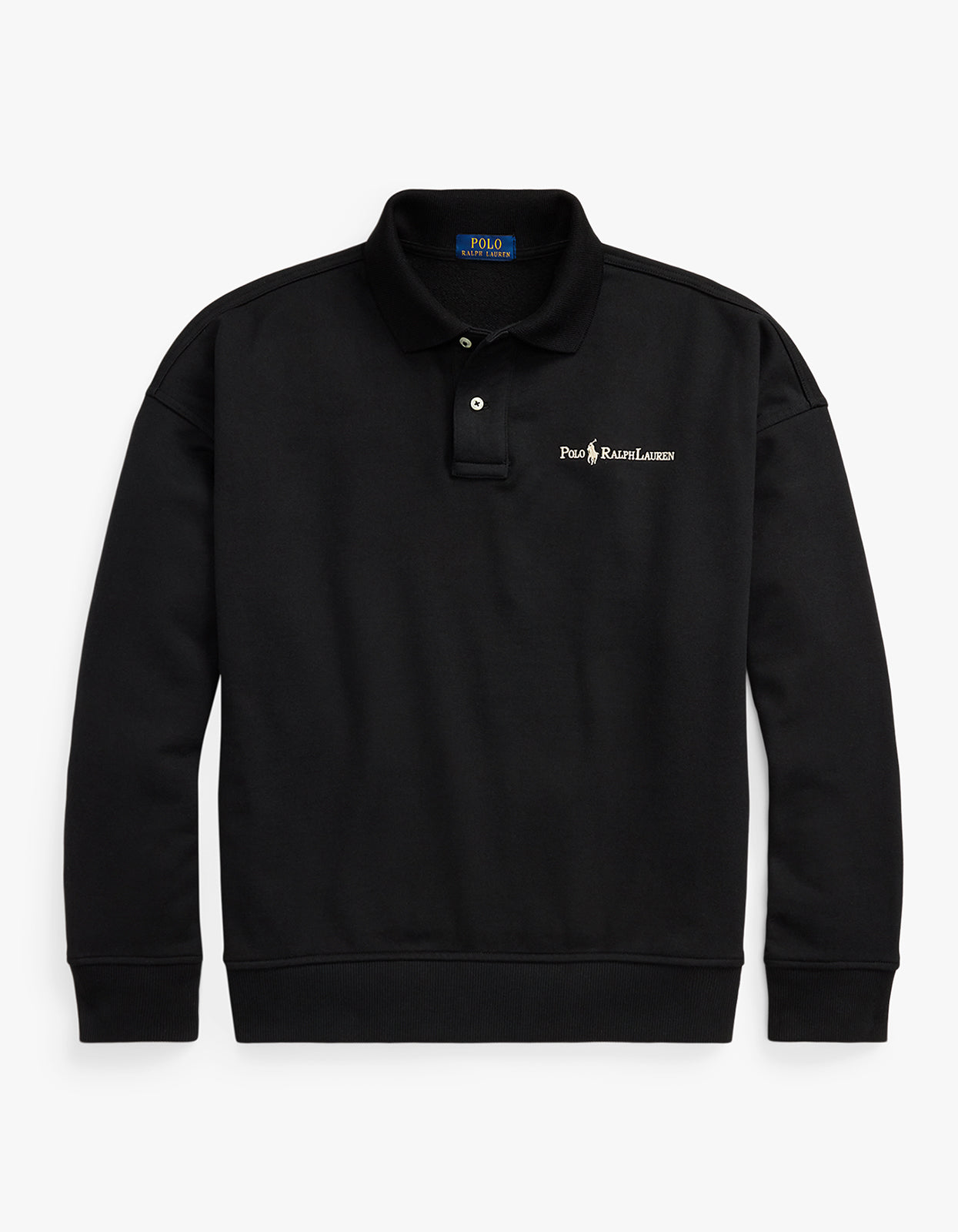 Polo Ralph Lauren - Relaxed Fit Logo Collared Sweatshirt - Polo