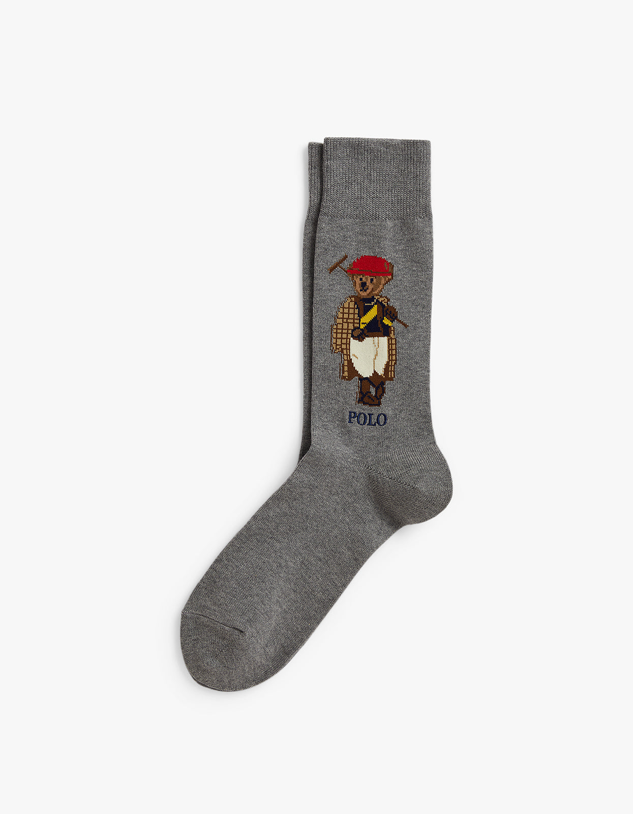 Society Bear Crew Sock - Fortress Grey Heather