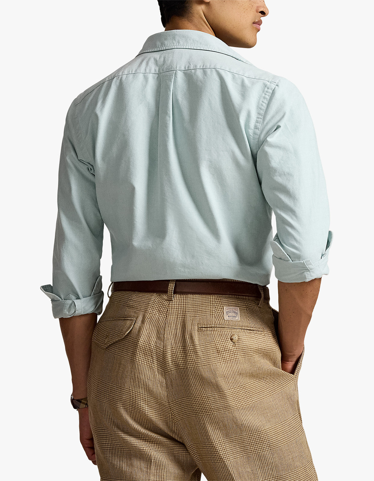 Custom Fit Long Sleeve Sport Shirt - Lovat