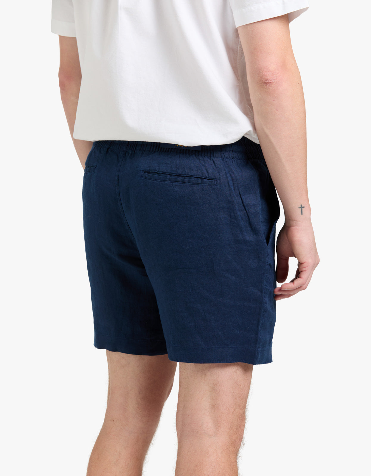 6 Inch Polo Prepster Linen Short - Newport Navy