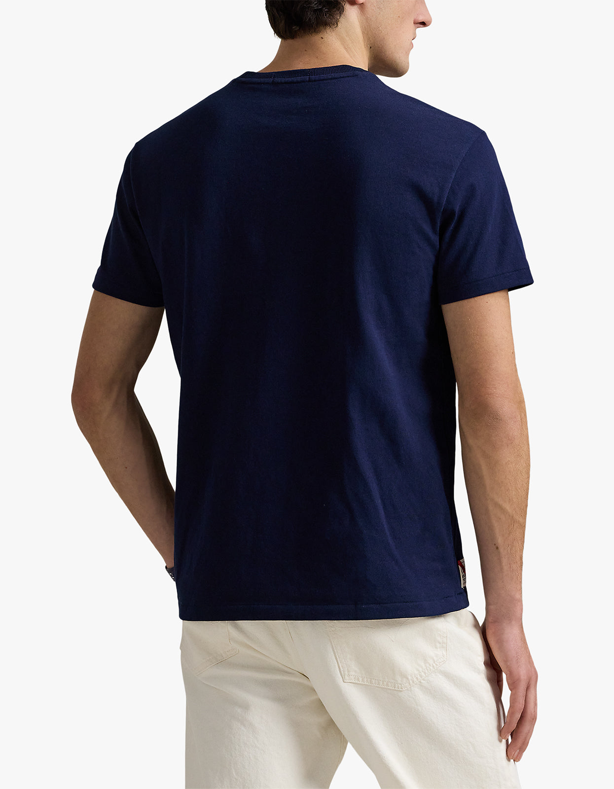 Classic Fit Heavyweight Jersey T Shirt - Cruise Navy