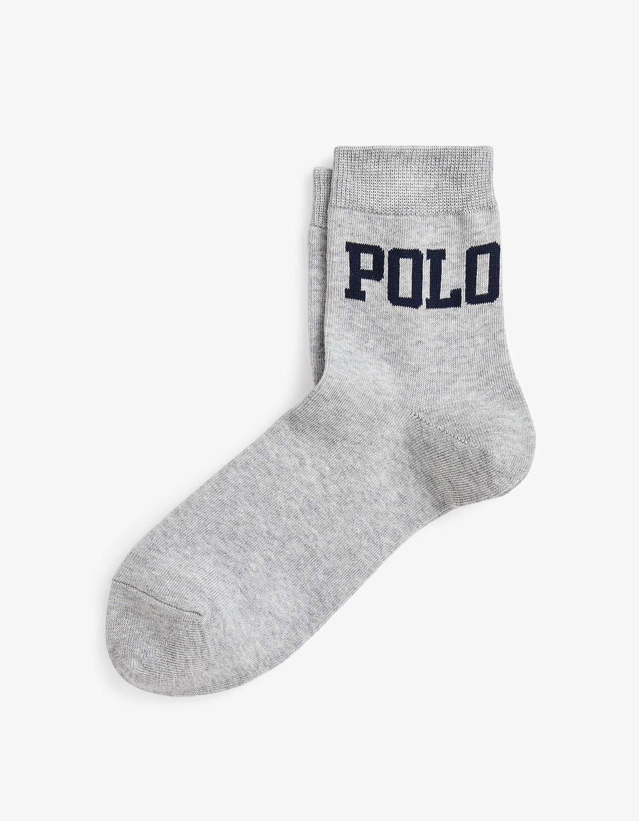 Polo Logo Socks - Andover Grey H