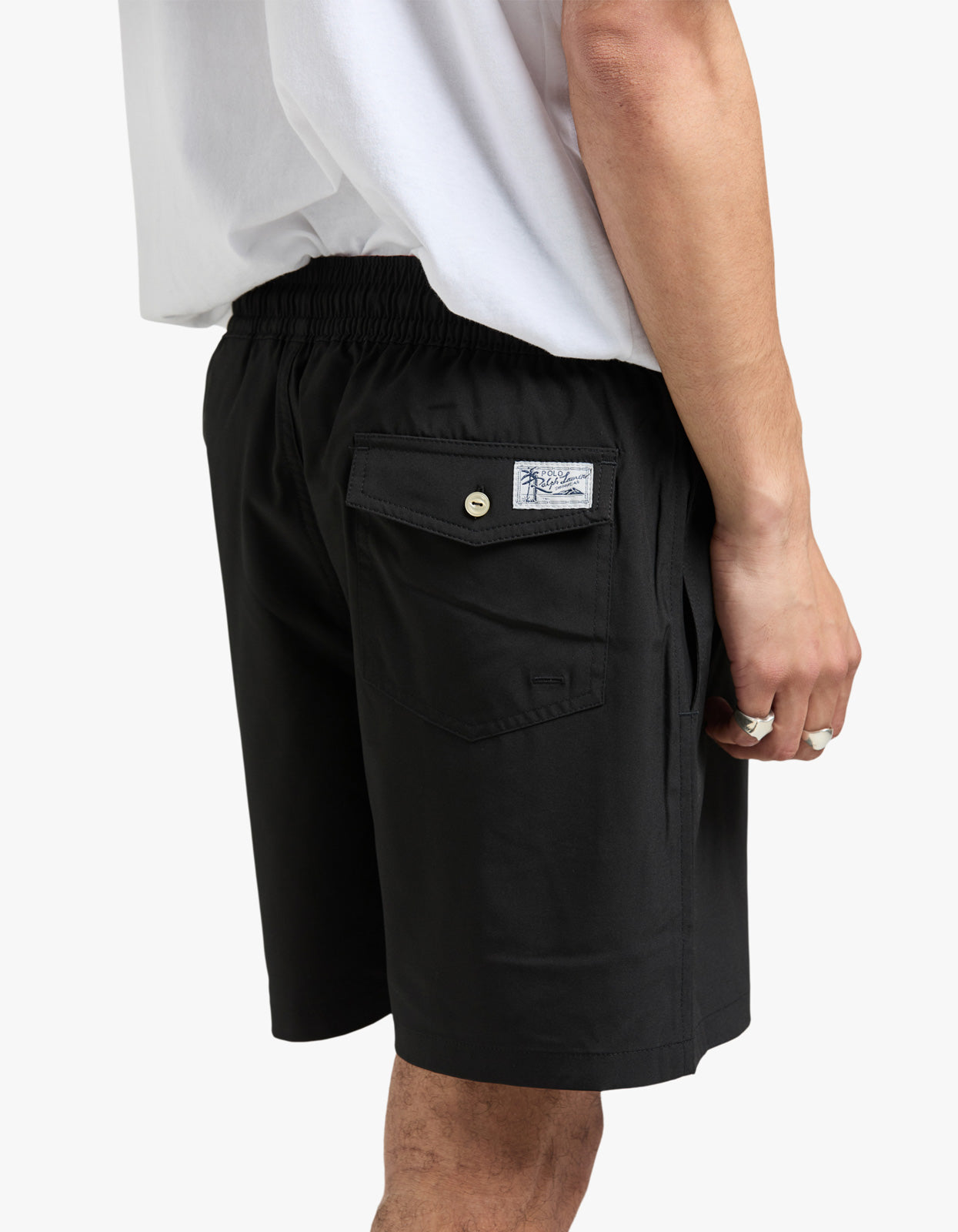 5.5 inch Traveler Swim Trunk - Polo Black