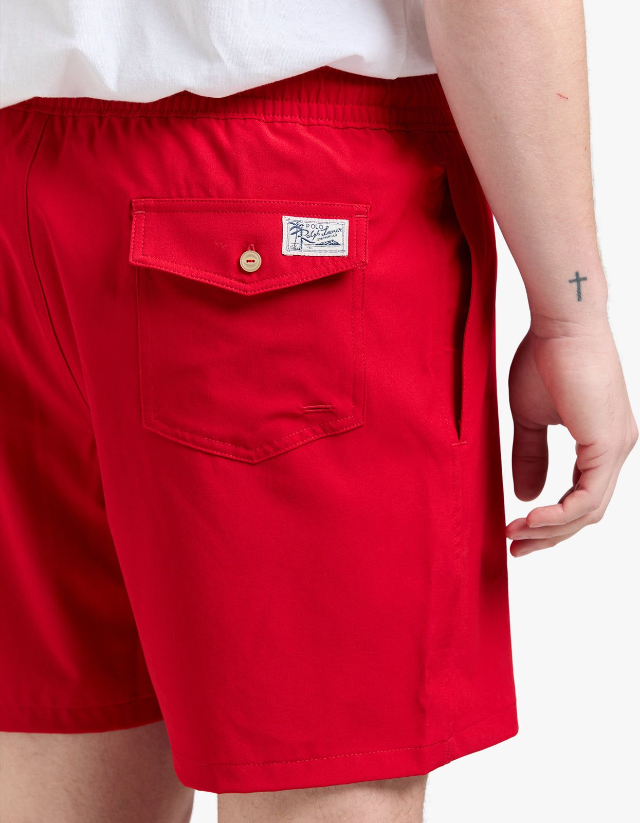 5.5-Inch Traveler Swim Trunk - RL2000 Red