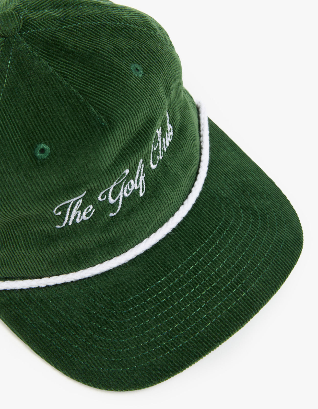 The Superette Golf Club 2025 Cord Cap - Green/White