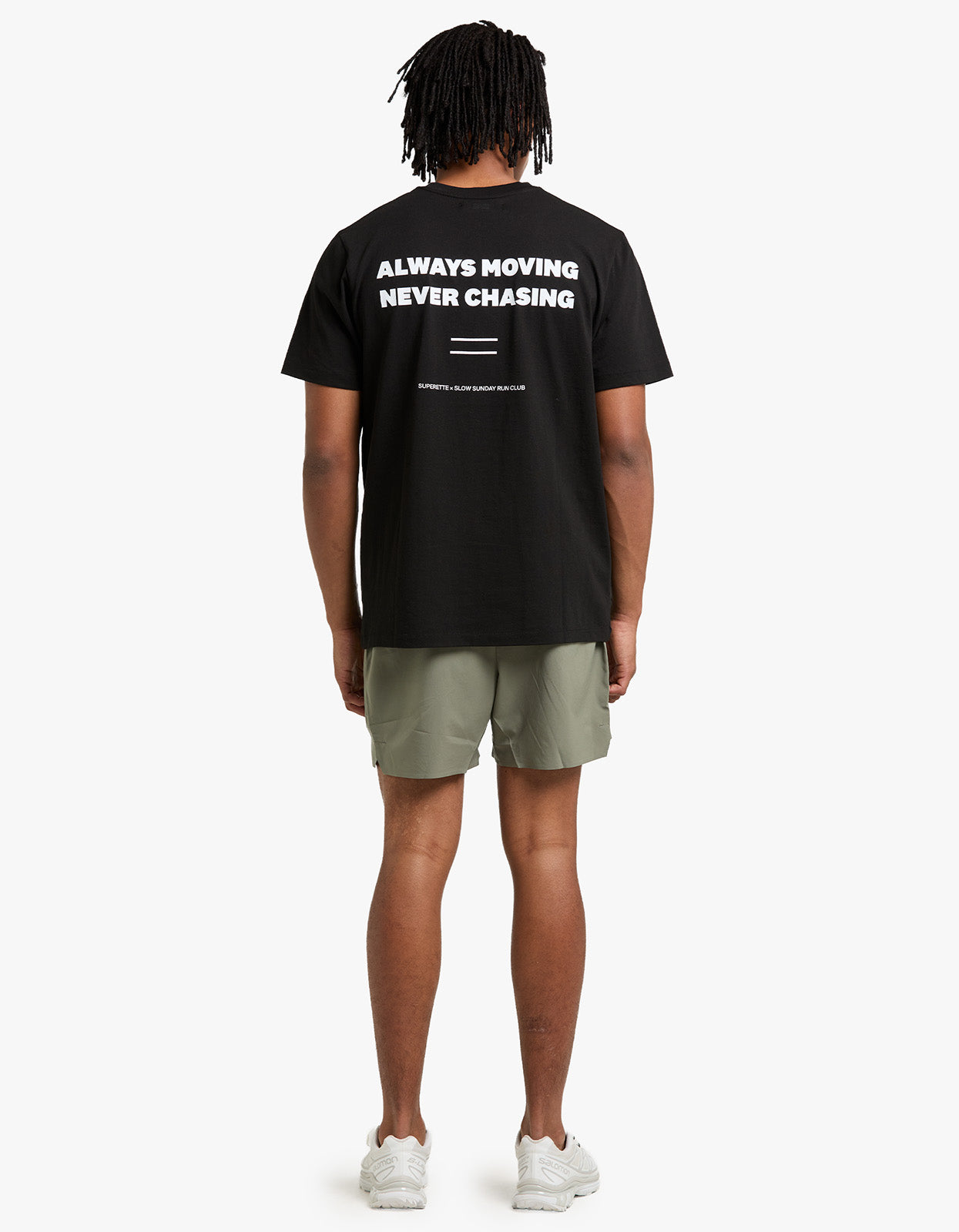 Superette X Slow Sunday Always Moving Tee - Black