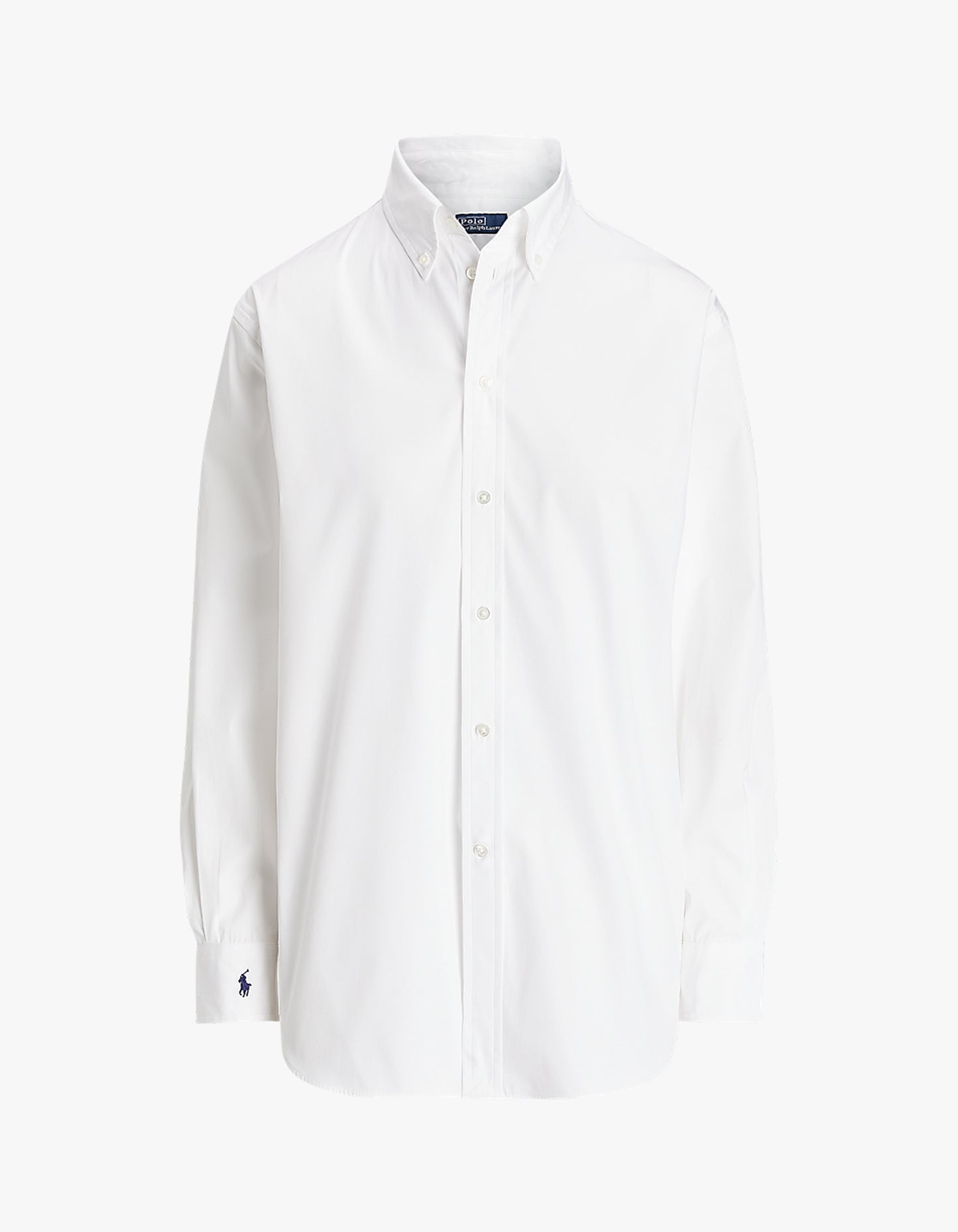 Oversize Fit Cotton Shirt - White
