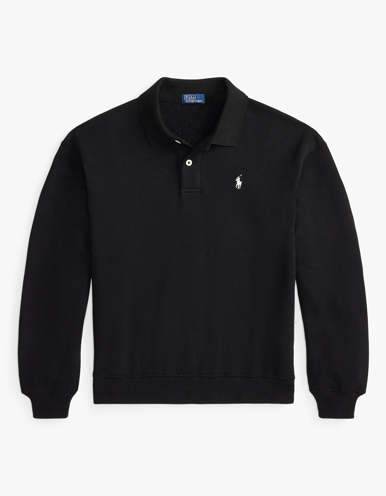 Knit Sweatshirt - Polo Black