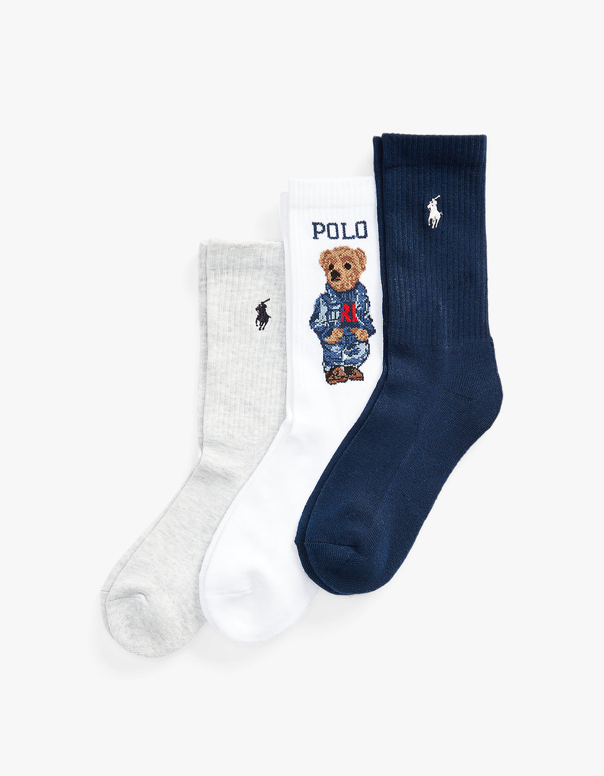 Polo Bear Sock 3-Pack - whast