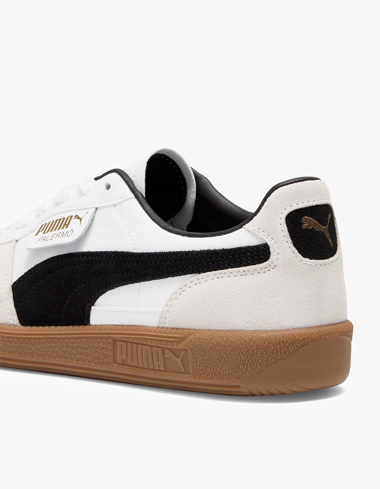 Mens Palermo Leather - Puma White/Vapor Gray/Gum