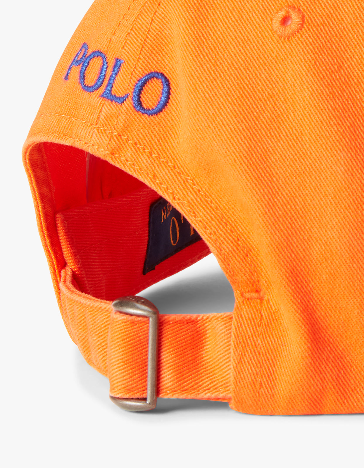 Cotton Chino Ball Cap - Sailing Orange