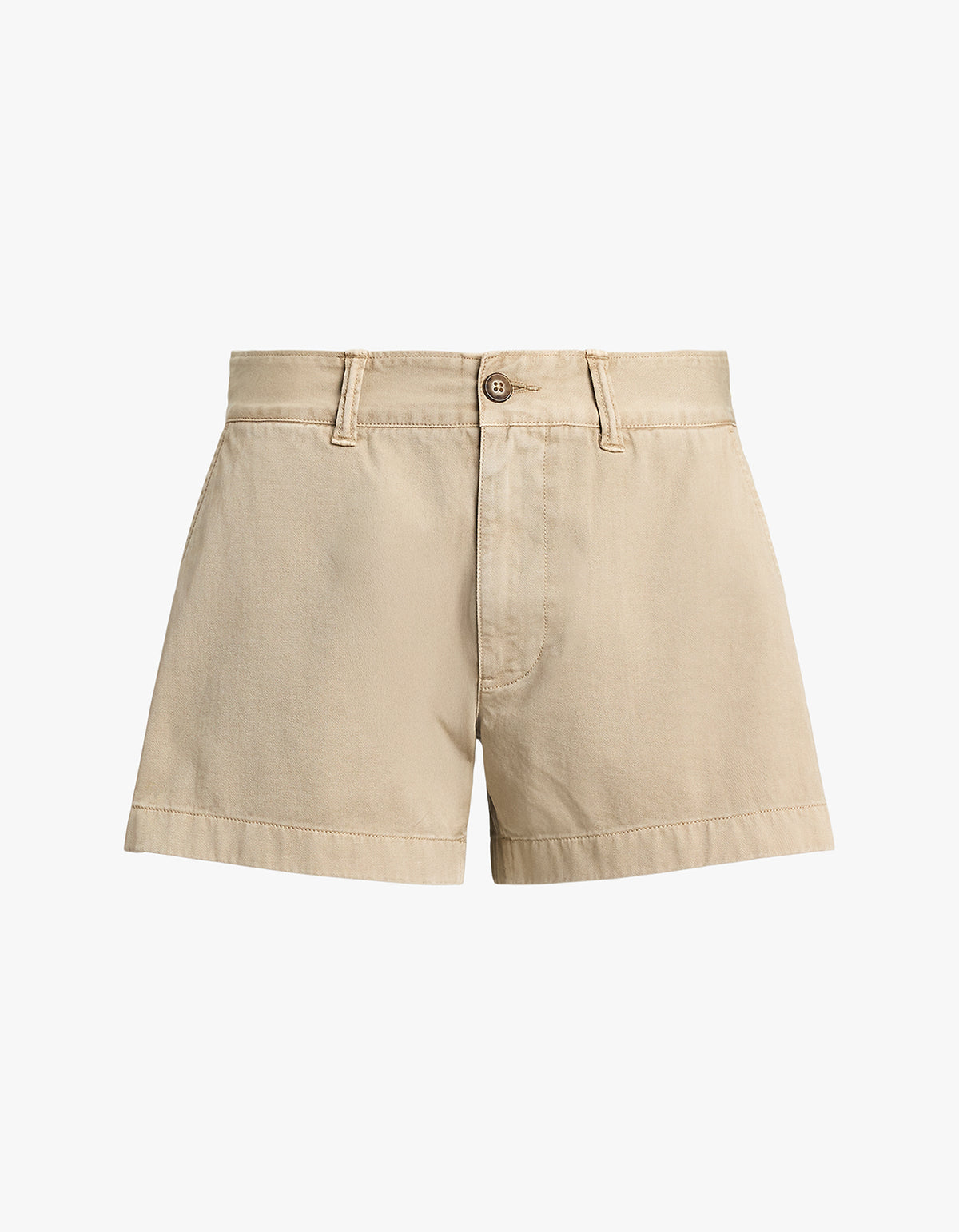 Cotton Chino Short - Khaki