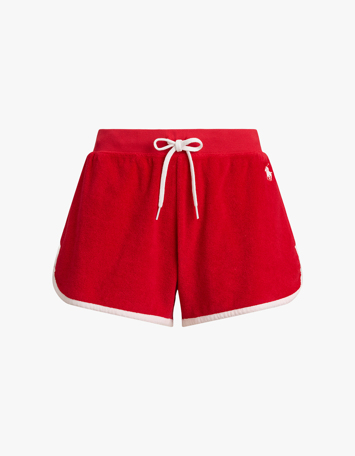 Terry Drawstring Short - Cruise Red