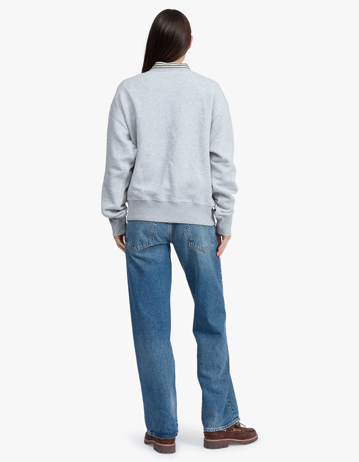 We Heart Nyc Sweatshirt - Heather Grey