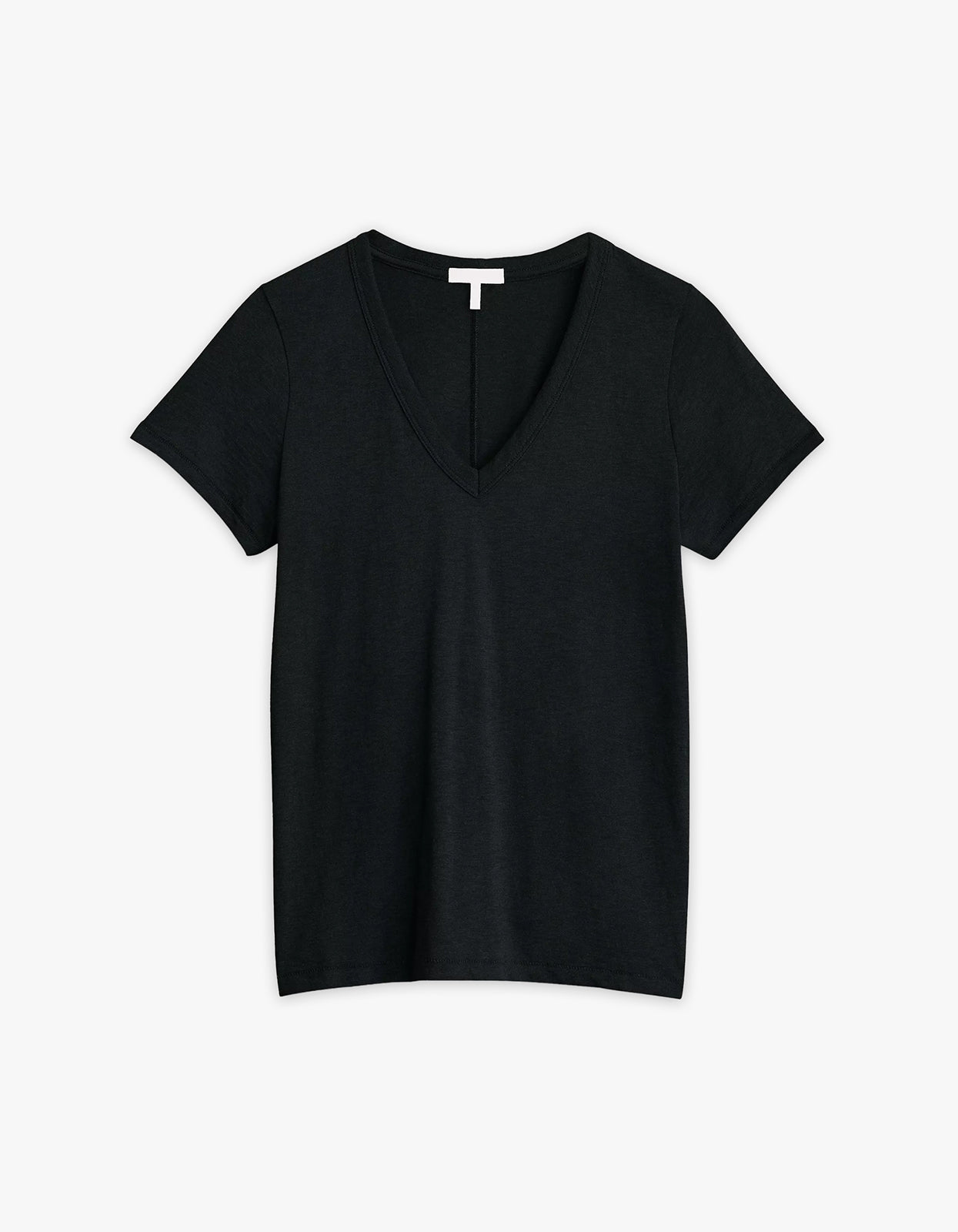 The Slub Vee - Black