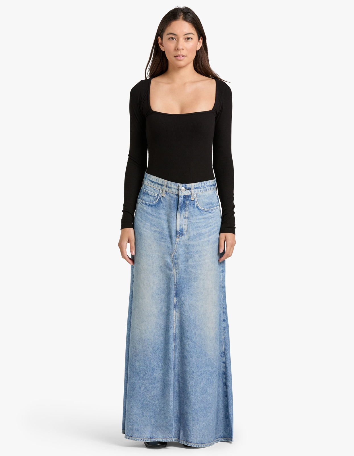 Liquid Miramar Maxi Skirt - Mari