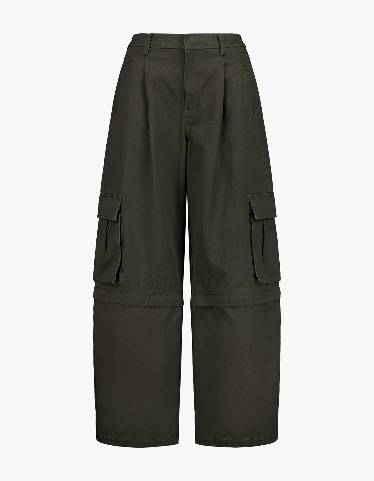 Convertible Cargo Trouser - Olive Brown