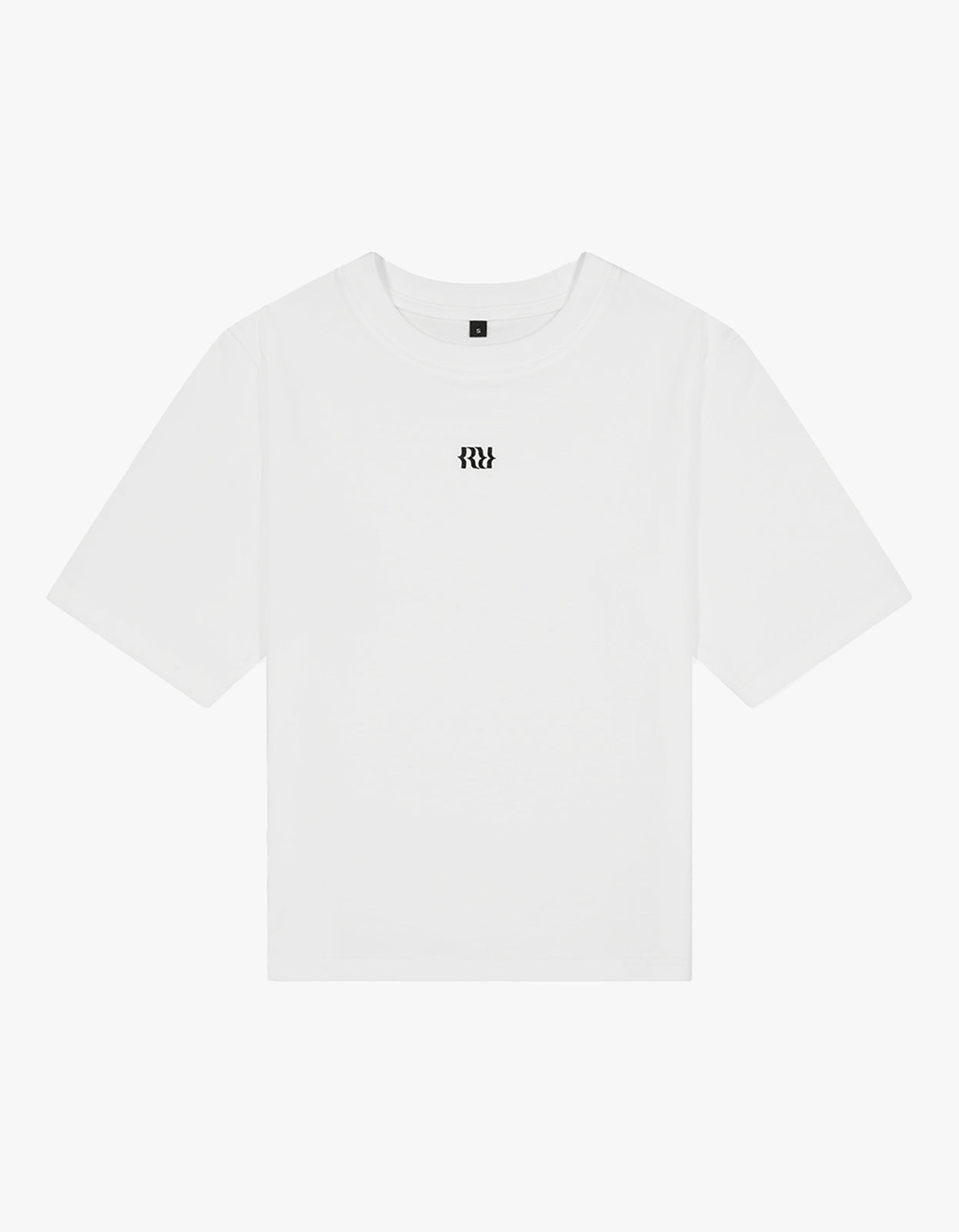 Monogram Baby Tee - White