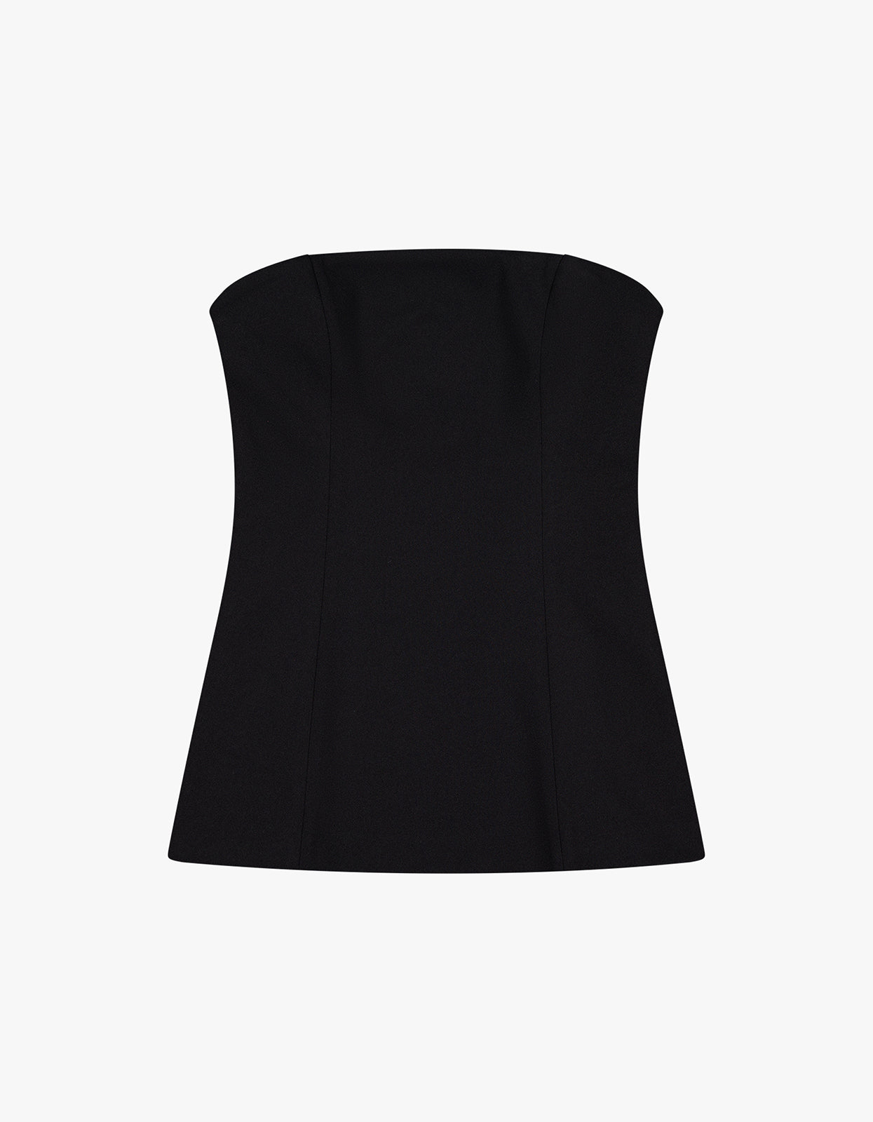 Emma Strapless Top - Black