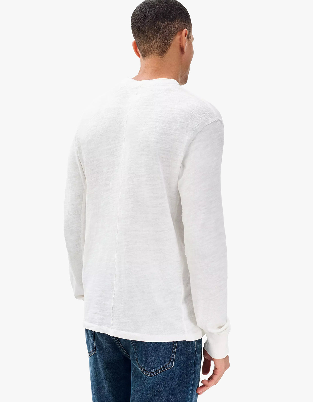 Classic Henley - White