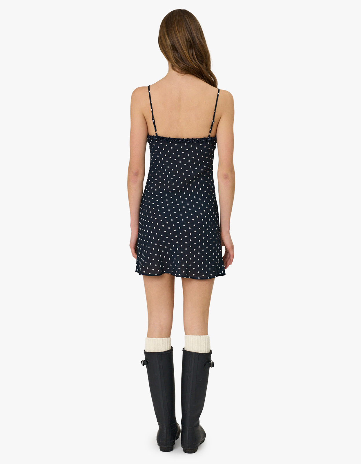 Sienna Mini Dress - Indigo Spot