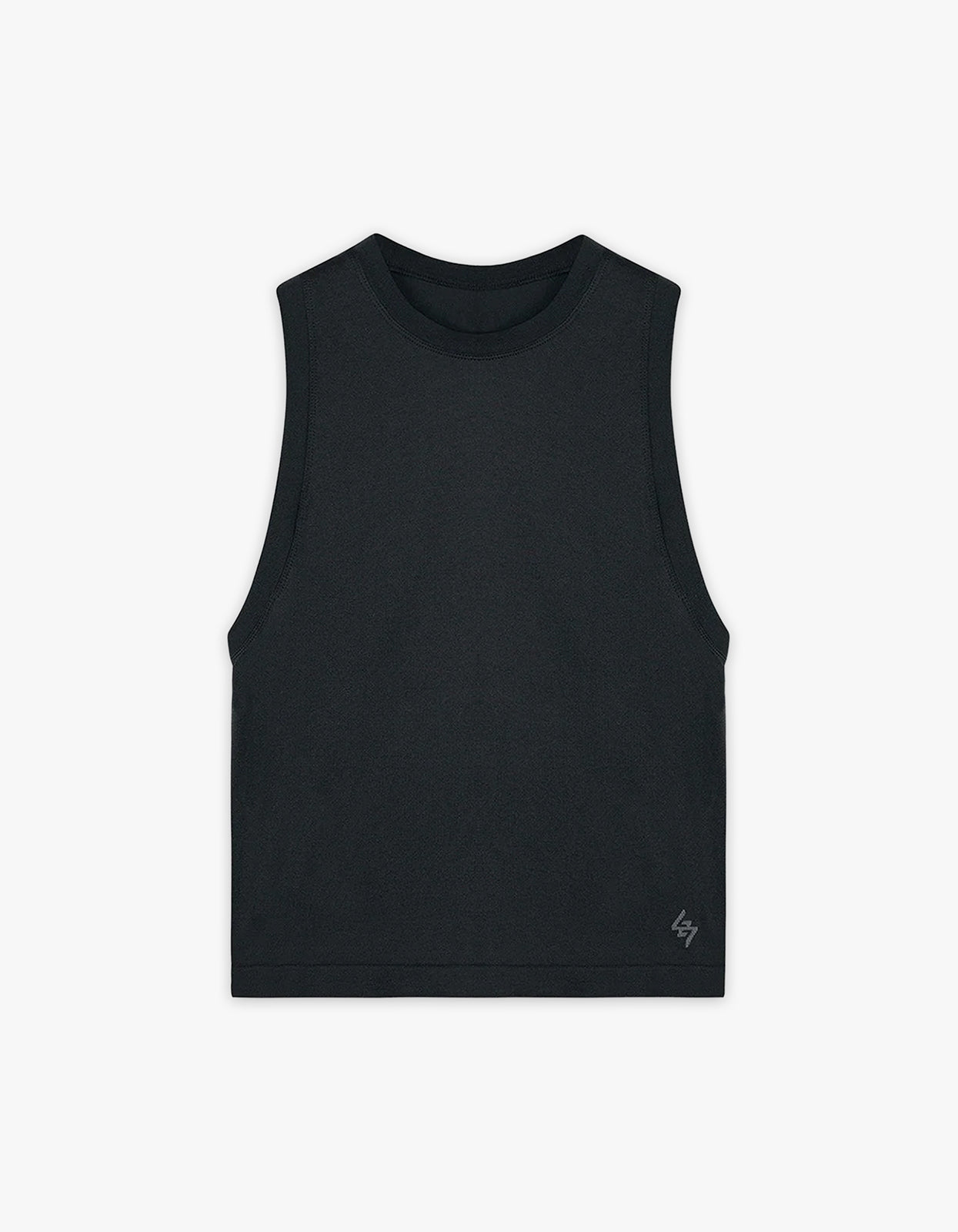 247 Ease Seamless Loose Fit Tank - Black