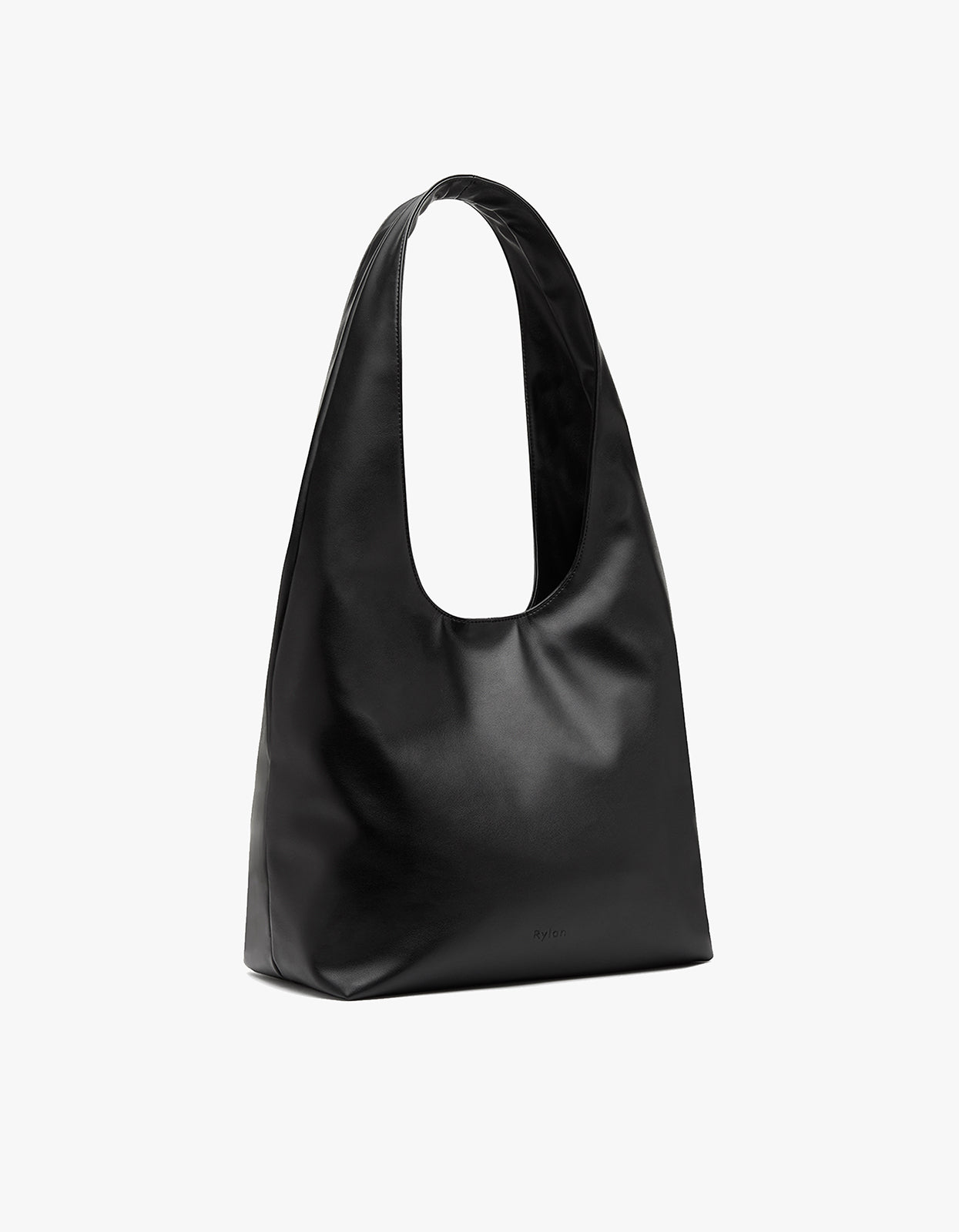 Louie Hobo Tote Bag - Black