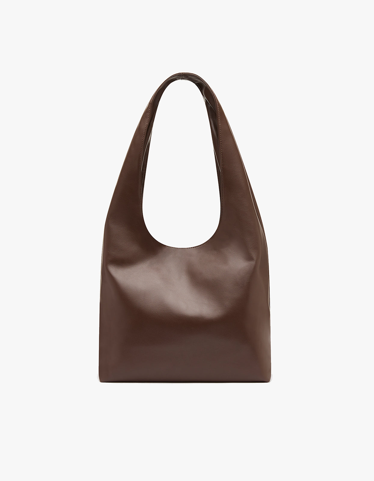 Louie Hobo Tote Bag - Dark Brown