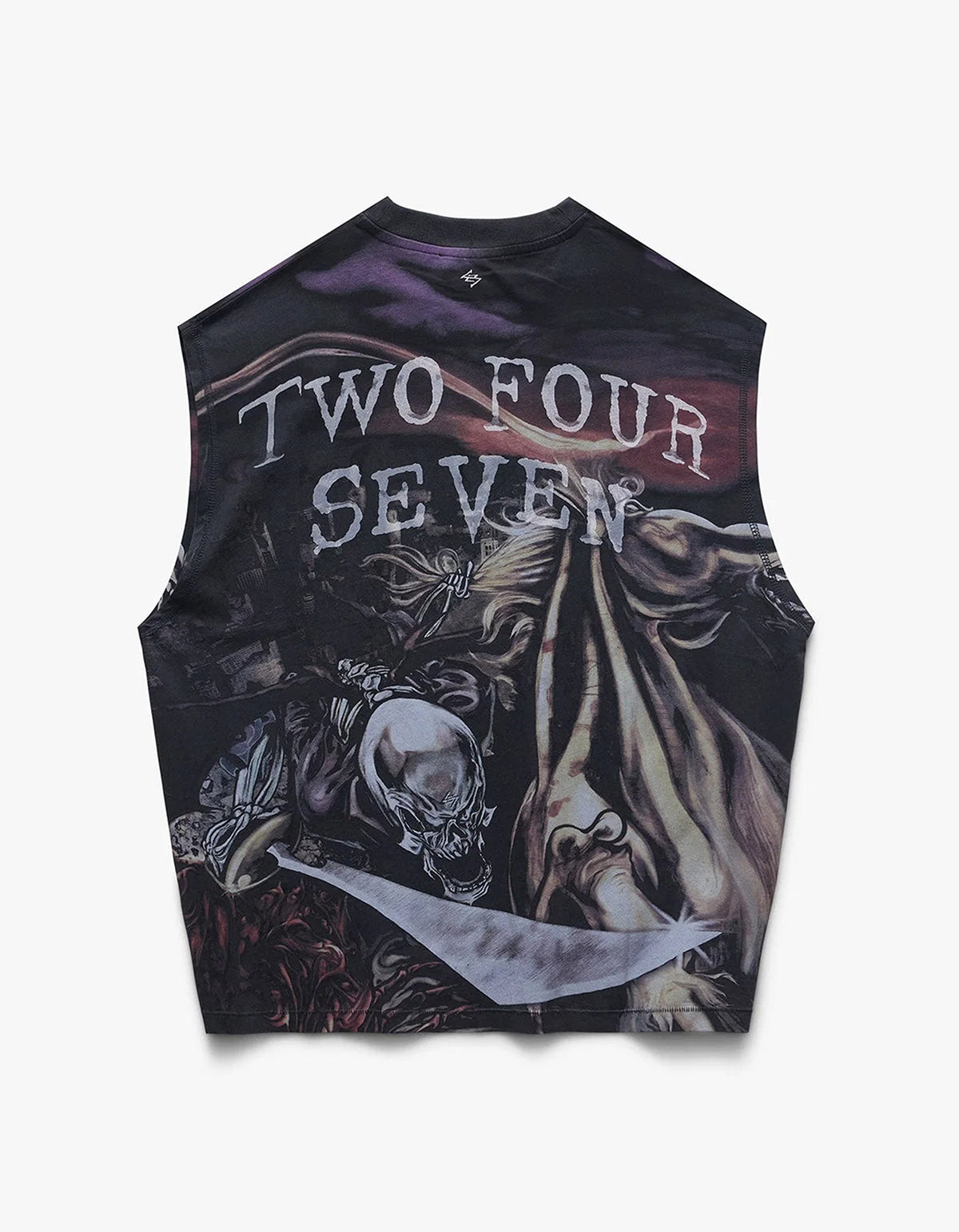 247 X Avenged Sevenfold City Of Evil Tank - Aged Black
