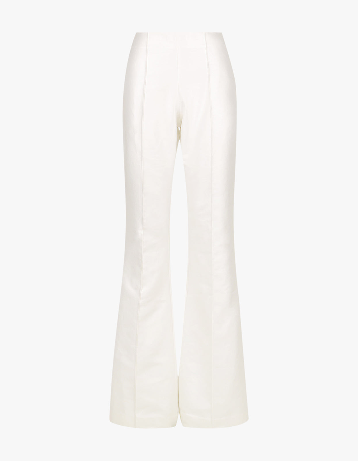 Thea Pintuck Flared Pant - Ivory
