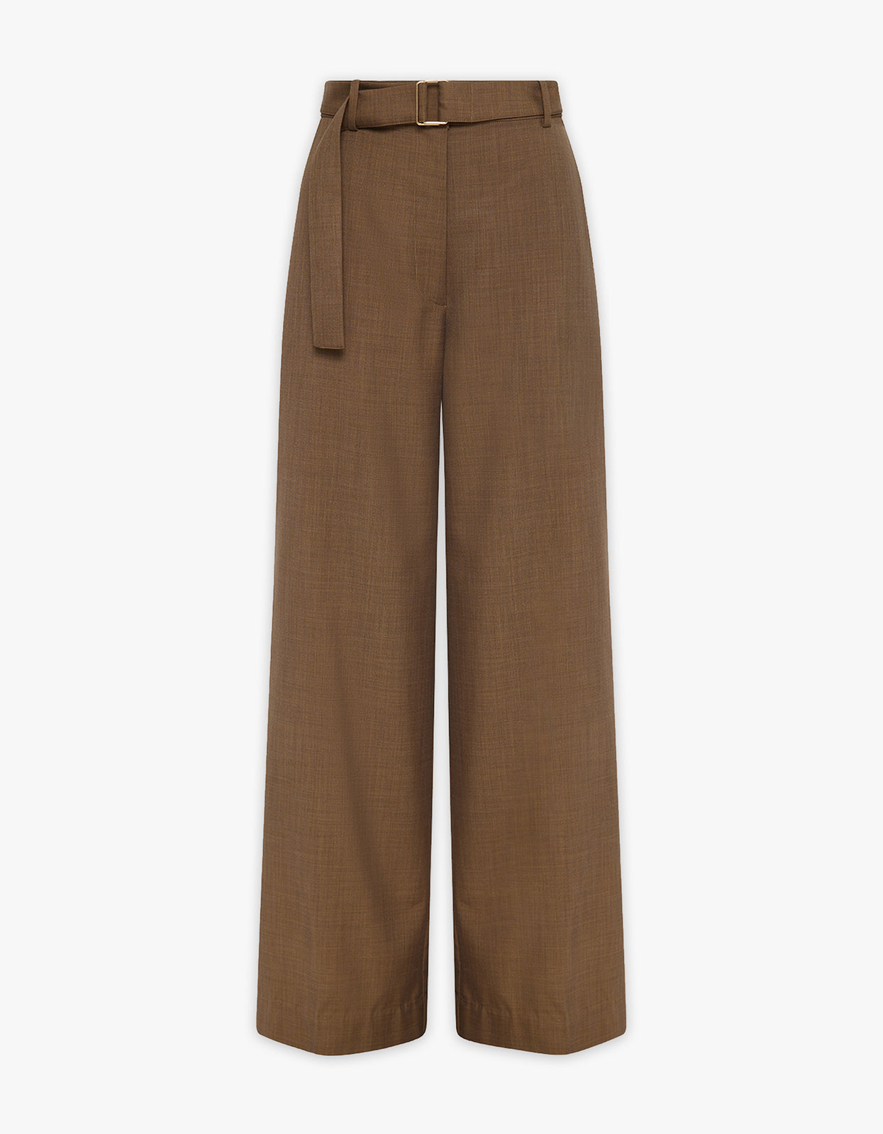 Asher Wide Leg Pant - Saddle