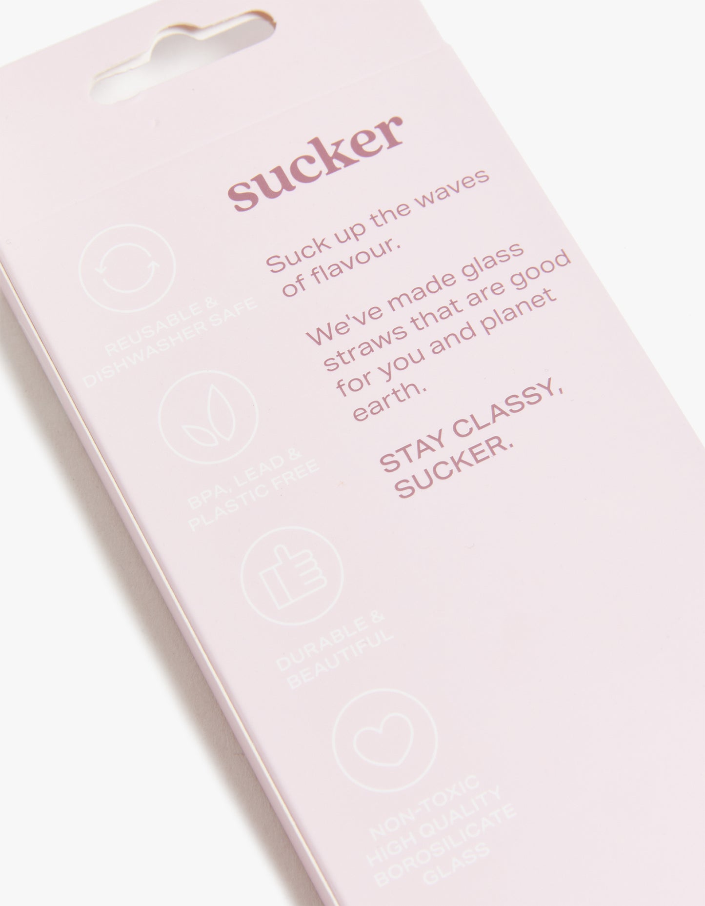 Reusable Wavy Glass Straws - Multi