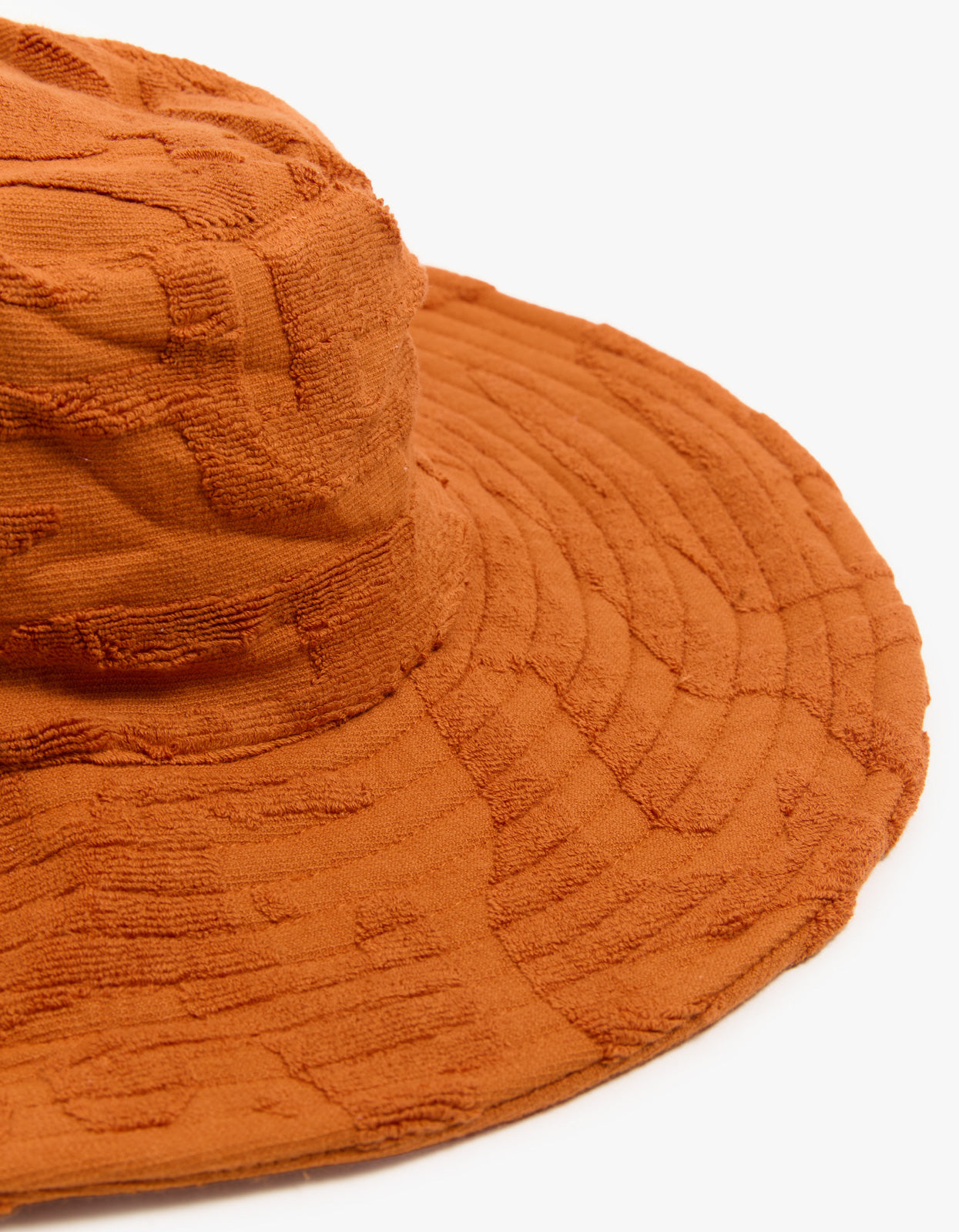 Towelling Sun Hat - Kin Clay