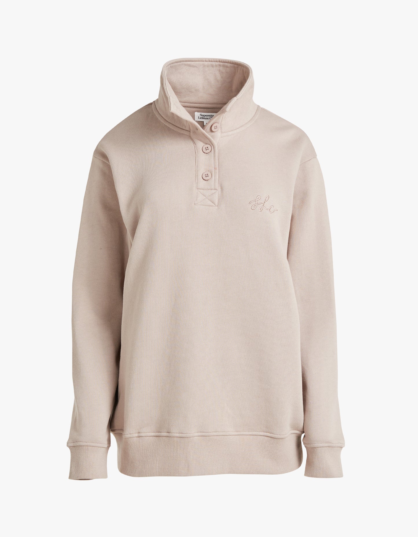 SLC Funnel Neck Fleece - Stone