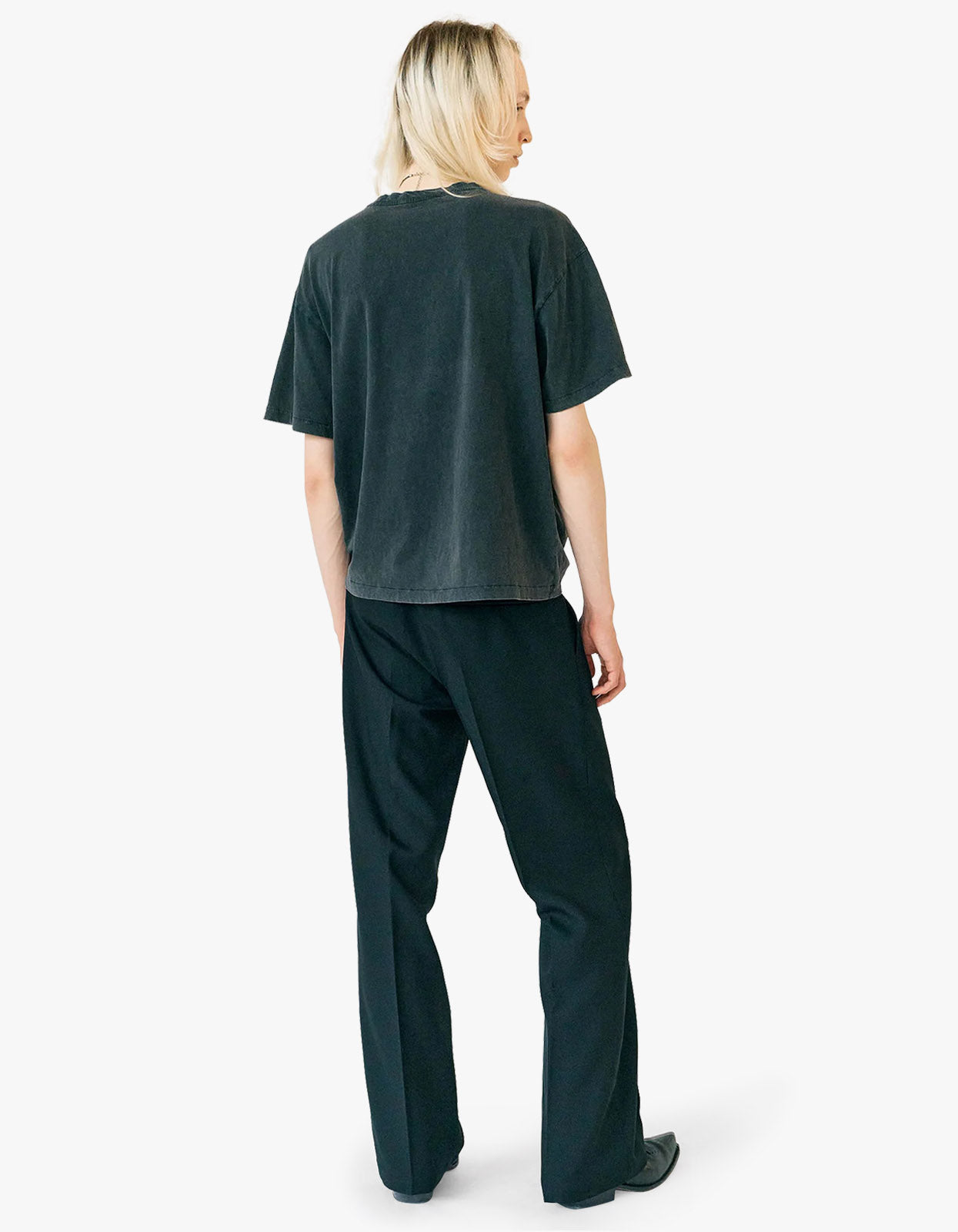 Printed Pocket T Shirt - Black