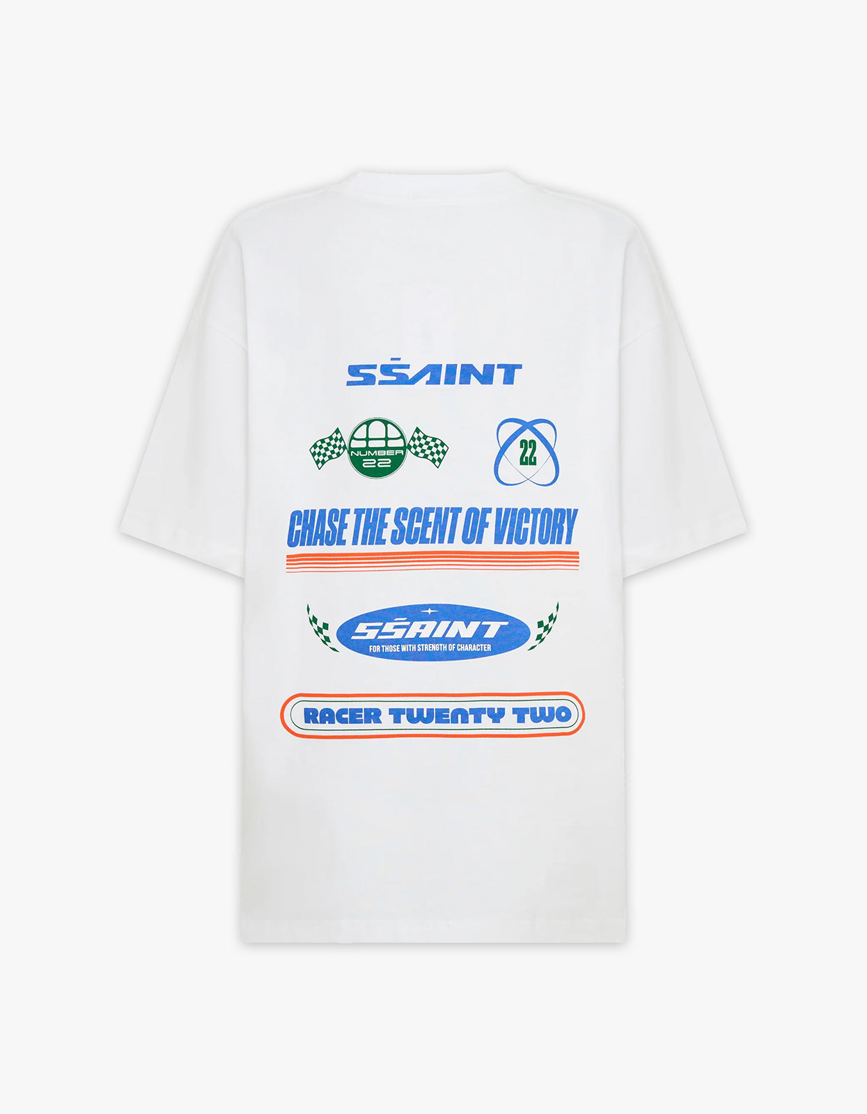 The Racer Tee - White